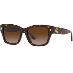 Tory Burch Brown Tortoise Sunglasses